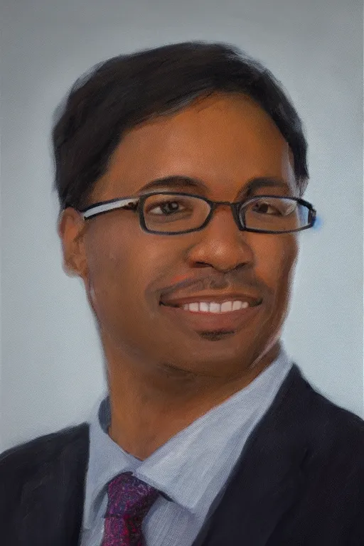 Prompt: A portrait of CEO