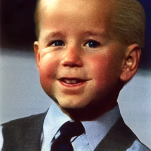 Image similar to Joe Biden as a baby