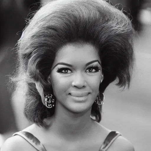 Image similar to 1 9 6 9 big hair day in new york