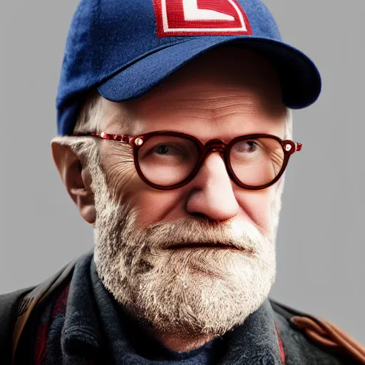 Image similar to hyperrealistic dslr film still of david letterman disguised as a mail man, stunning 8 k octane comprehensive 3 d render, inspired by istvan sandorfi & greg rutkowski & unreal engine, perfect symmetry, dim volumetric cinematic lighting, extremely hyper - detailed, incredibly real lifelike attributes & flesh texture, intricate, masterpiece, artstation, stunning