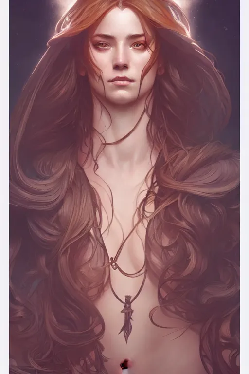 Image similar to symmetry!! intense fanart of alizee as acotar protagonist, intricate, elegant, highly detailed, my rendition, digital painting, artstation, concept art, smooth, sharp focus, illustration, art by artgerm and greg rutkowski and alphonse mucha
