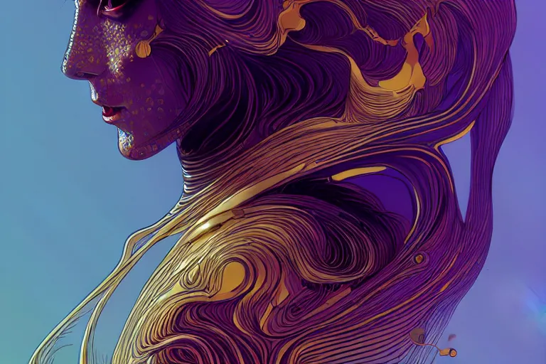 Prompt: ai art is souless, phantom, dreary, dramatic, fluid, golden ratio, artstation, moebius + loish, hd,