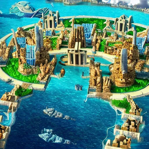 Image similar to the city of atlantis,