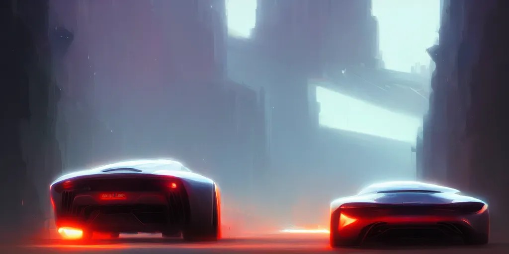 Image similar to Super car, concept art, low angle, high detail, warm lighting, volumetric, godrays, vivid, beautiful, trending on artstation, by Jordan grimmer, art greg rutkowski