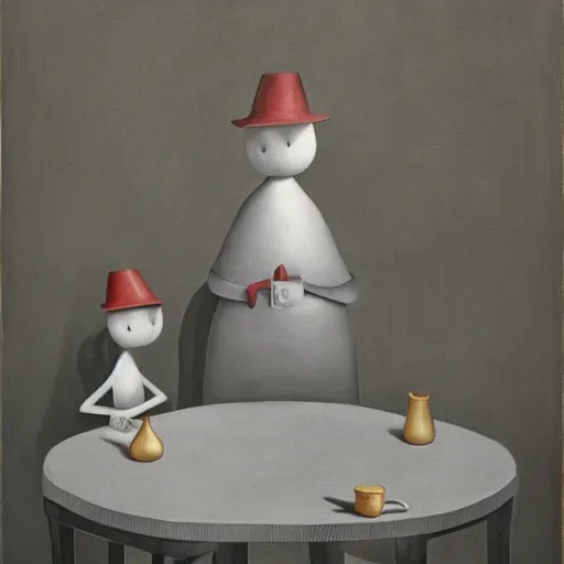 Image similar to alice in wonderland, Gertrude Abercrombie, highly detailed, masterpiece, trending on ArtStation, ultra realistic