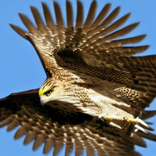 Image similar to hawks converging on lizard evolution