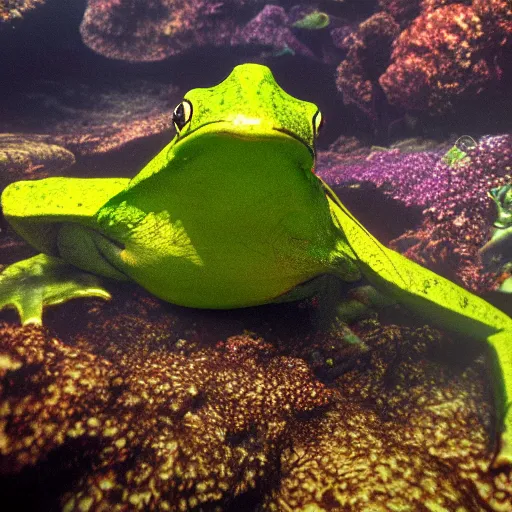 Prompt: loveland frogman is my lord and savior, frogland deep forest, high definition, 8 k, photorealistic, highly detailed