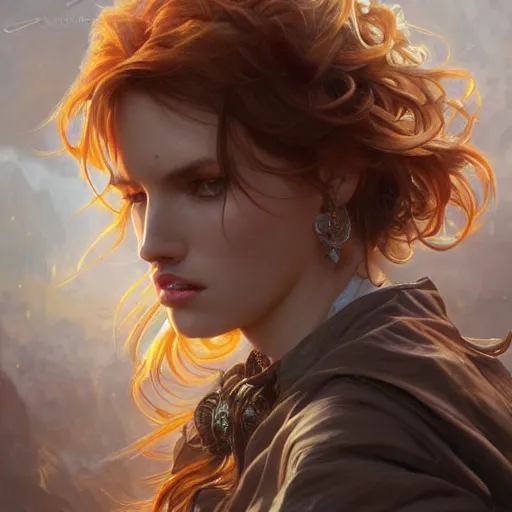 Image similar to ultra realistic illustration, bella thorne angry, intricate, elegant, highly detailed, digital painting, artstation, concept art, smooth, sharp focus, illustration, art by artgerm and greg rutkowski and alphonse mucha