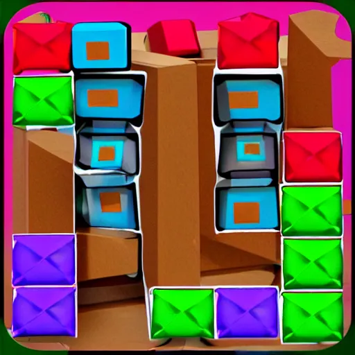 Image similar to 3D puzzle game