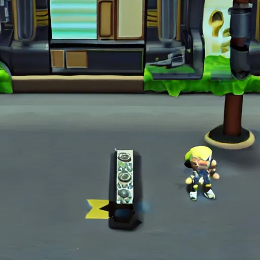 Image similar to terminator in animal crossing