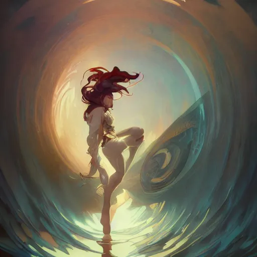 Image similar to breathtaking, art by peter mohrbacher, unreal engine, liquid, art by alphonse mucha, photorealistic dramatic anime boy, by wlop, ugly art, stylized, black background, ufotable art style, glitch art, photorealistic dramatic anime girl