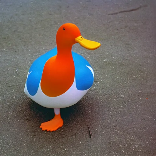 Image similar to Funky duck. CineStill