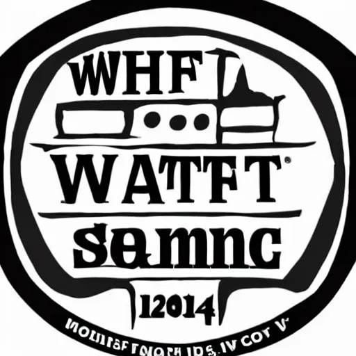 Prompt: logo for WTF