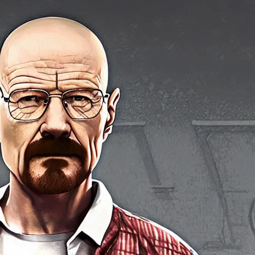 Prompt: Walter white in squid game