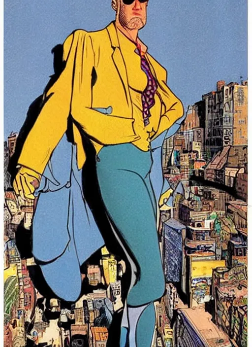 Prompt: cool outfit. portrait by stonehouse and mœbius and will eisner and gil elvgren and pixar