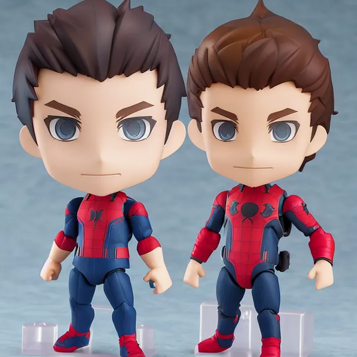 Image similar to tom holland, an anime nendoroid of tom holland, figurine, detailed product photo