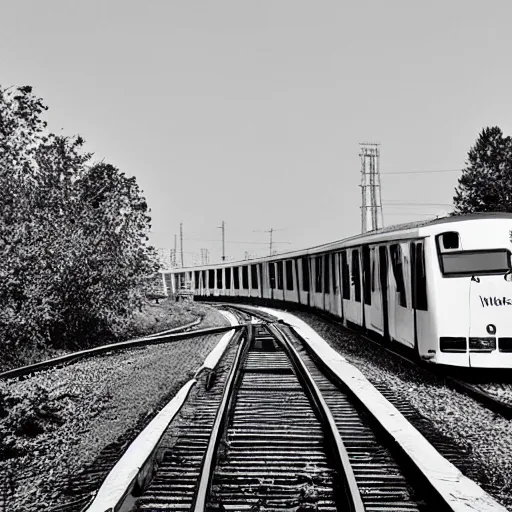 Image similar to White train