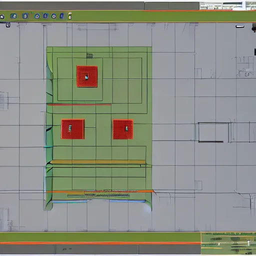 Image similar to fps map layout, planning, blockout