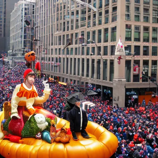 Image similar to matt walsh float in the macy's thanksgiving parade