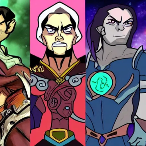 Prompt: legacy of kain in the style of steven universe