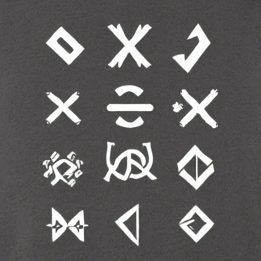 Prompt: random nordic runes