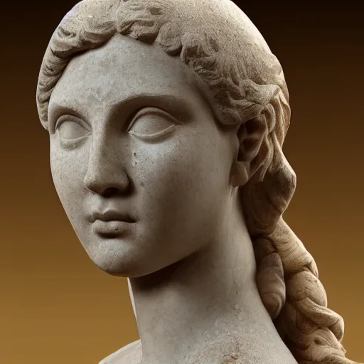 ancient greek statue woman