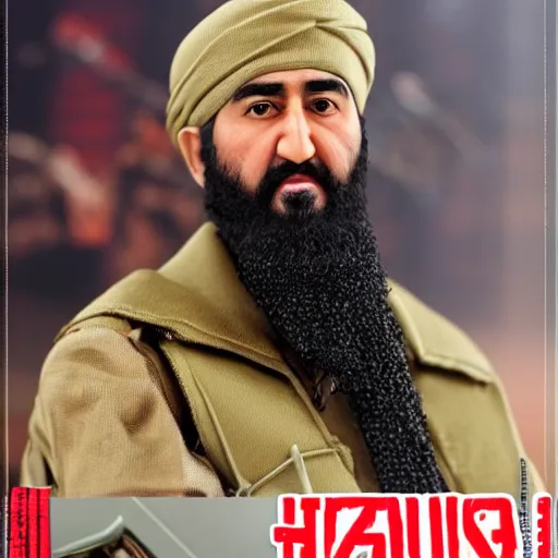 Image similar to hot toys osama bin laden