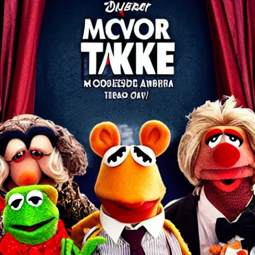 Prompt: Poster for the movie Muppets take Venezuela