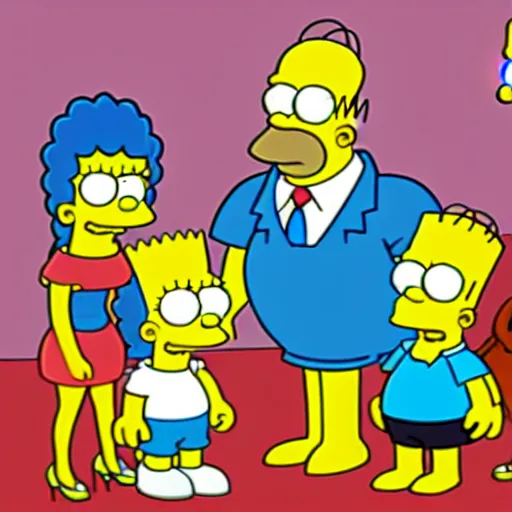 Prompt: Homer Simpsons as president of the United States