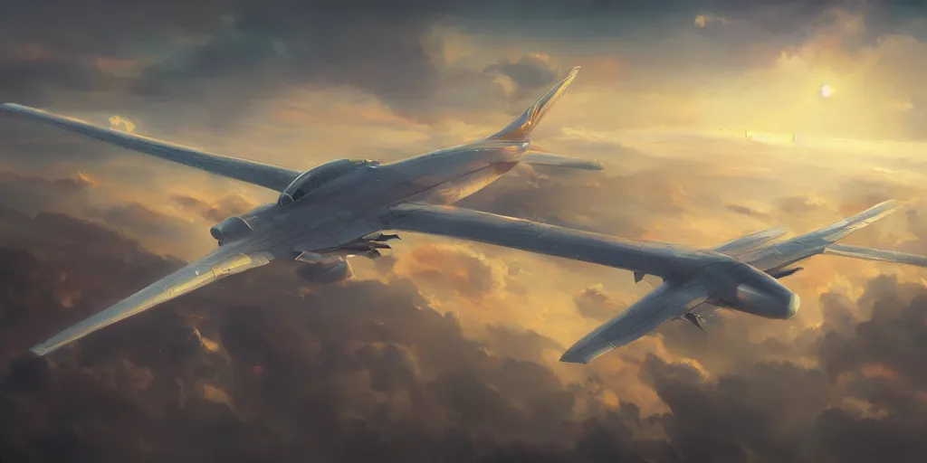 Image similar to an airplane, detailed oil painting, cinematic angle, hyperrealistic, breathtaking, volumetric lighting, cinematic lighting, dynamic, Studio Ghibli, digital art, octane render, epic composition, trending on artstation, masterpiece