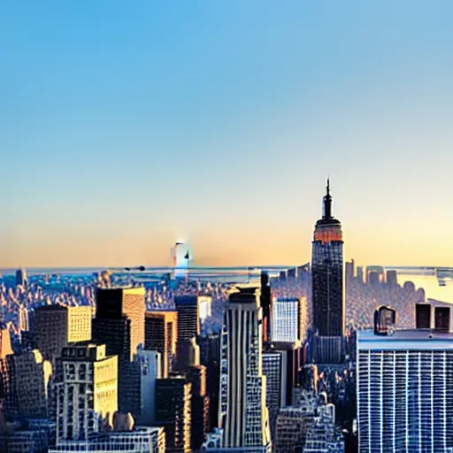 Prompt: a giant lemon overshadowing new york city skyline, photo