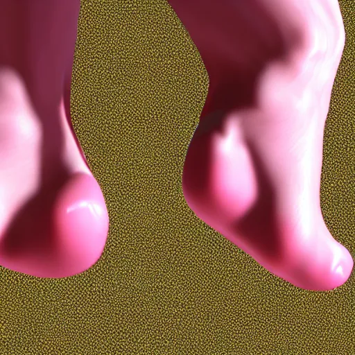 Prompt: the bottom of my foot has large holes in it, each filled with a lychee seed, hyper photo realistic, ultra high resolution, 8 k,