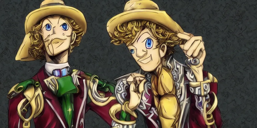 Prompt: gyro zeppeli