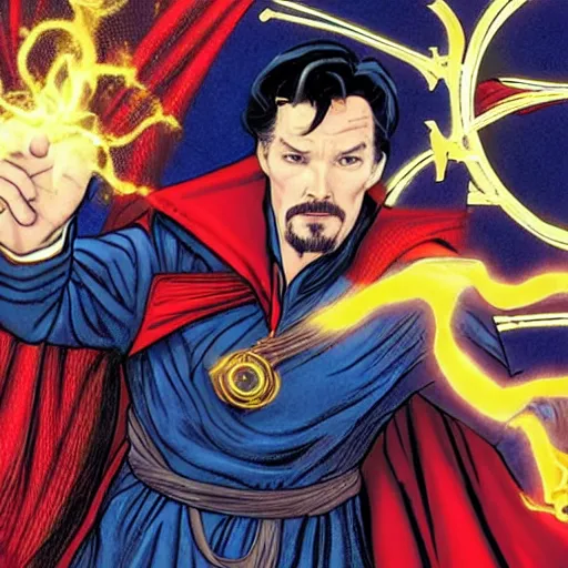 Prompt: doctor strange is doctor doolittle