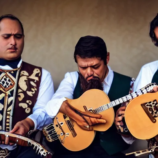 Image similar to sad mariachi band