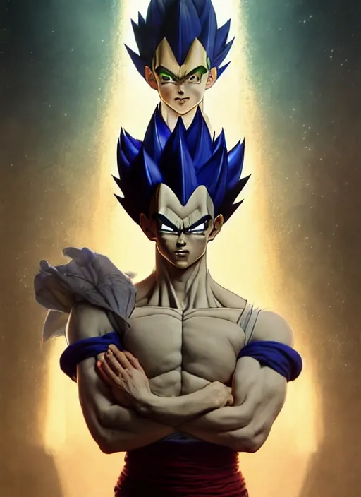 Some awesome Vegeta renders! 