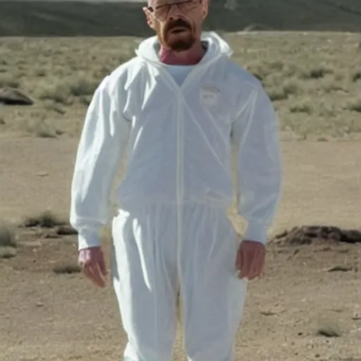 Prompt: walter white doing t pose