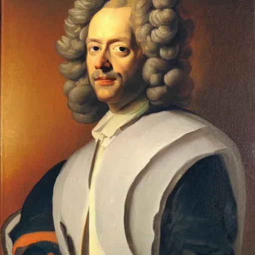 Image similar to oil on canvas portrait by hyacinths rigaud