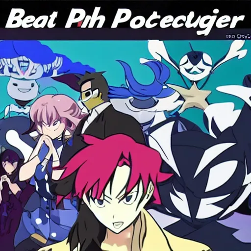 Image similar to beat producer in a anime, directed by Hiroyuki Imaishi, by studio trigger