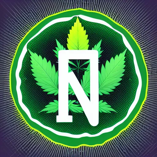 Image similar to Weed logo illustration, marijuana icon, vector design