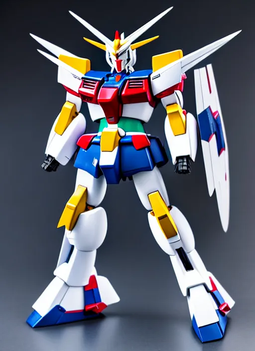 Prompt: model of gundam hasselhoff, product photography, sharp focus, ultra - high res