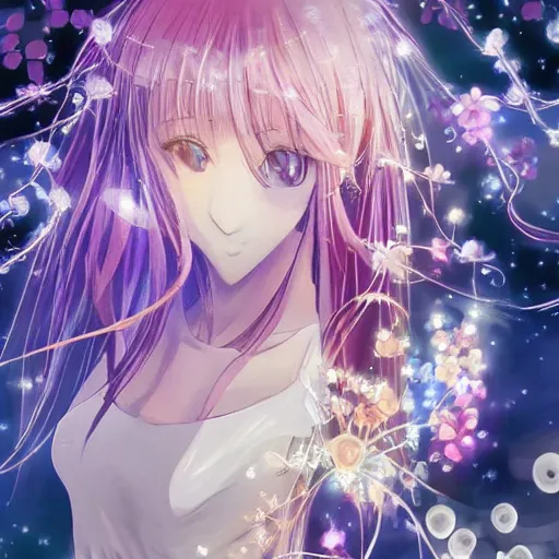 Image similar to “ anime, full body, cute, female, a pretty girl who fires energy waves with both hands, highly intricate detailed, light and shadow effects, intricate, highly detailed, digital painting, art station, concept art, smooth, sharp focus, illustration, advanced digital anime art, the most beautiful thing in the real world, so detailed that the ai drew it ”