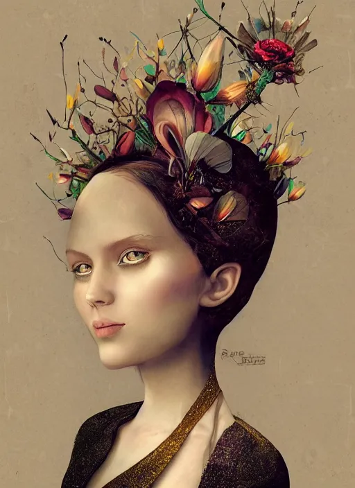 Prompt: beautiful portrait painting of a princess art style by Ray Caesar and Benjamin Lacombe, trending on Artstation, 8k, asymmetrical, Organic Painting, Matte Painting, geometric shapes, hard edges, masterpiece, face enhance, graffiti painting, fine detail, full of color, intricate detail, golden ratio illustration