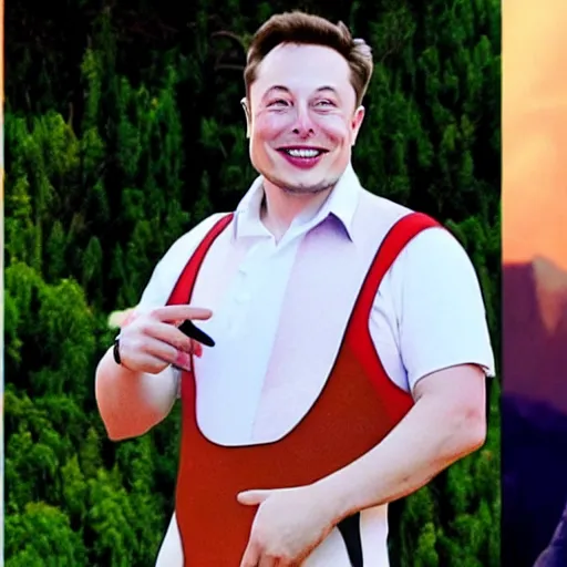 Prompt: elon musk as a cartoon disney prince