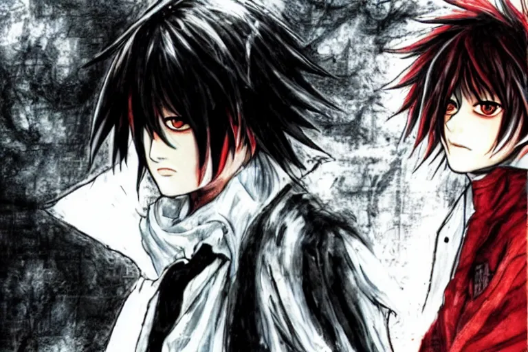 Image similar to l · lawliet, death note