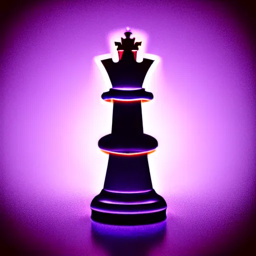 Image similar to vintage instamatic photo of a queen chess piece made of led pin lights, biomechanical, puddles, isometric 3 d, smooth 3 d illustration, cinematic matte painting, volumetric lighting,