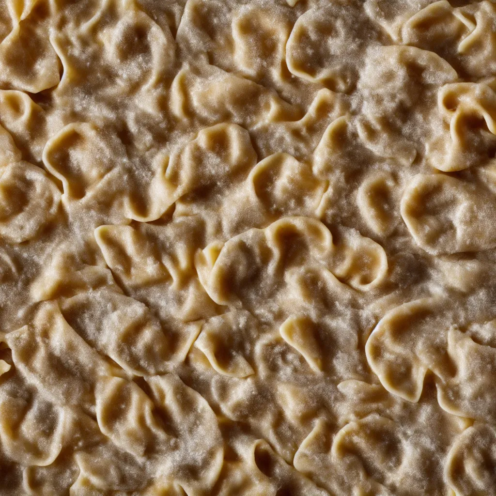 Image similar to tortelloni pasta texture, 4k