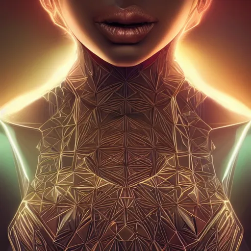 Prompt: symmetry!! solid cube of light, hard edges, product render retro - futuristic poster scifi, lasers and circuits, brown skin prince, intricate, elegant, highly detailed, digital painting, artstation, concept art, smooth, sharp focus, illustration, dreamlike, art by artgerm