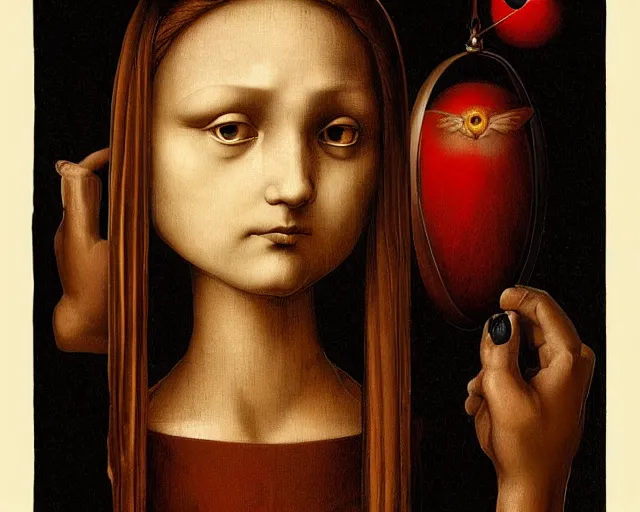 Image similar to i see you, a simple vector pop surrealism, by ( leonardo da vinci ) and greg rutkowski and rafal olbinski