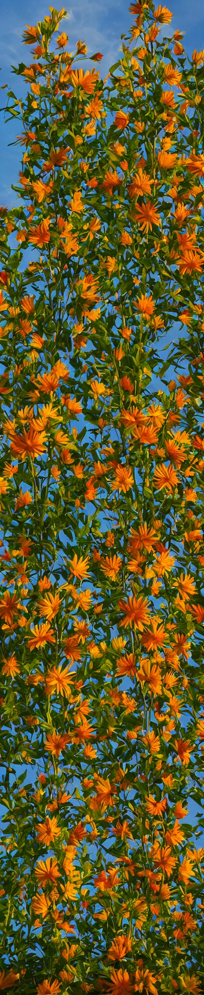 Image similar to vertical sundown flowers